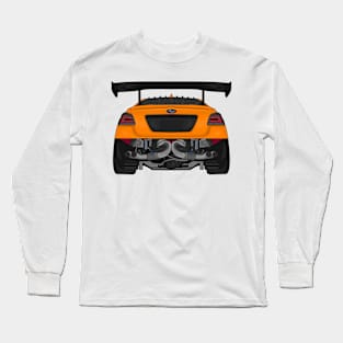 WRX REAR ORANGE Long Sleeve T-Shirt